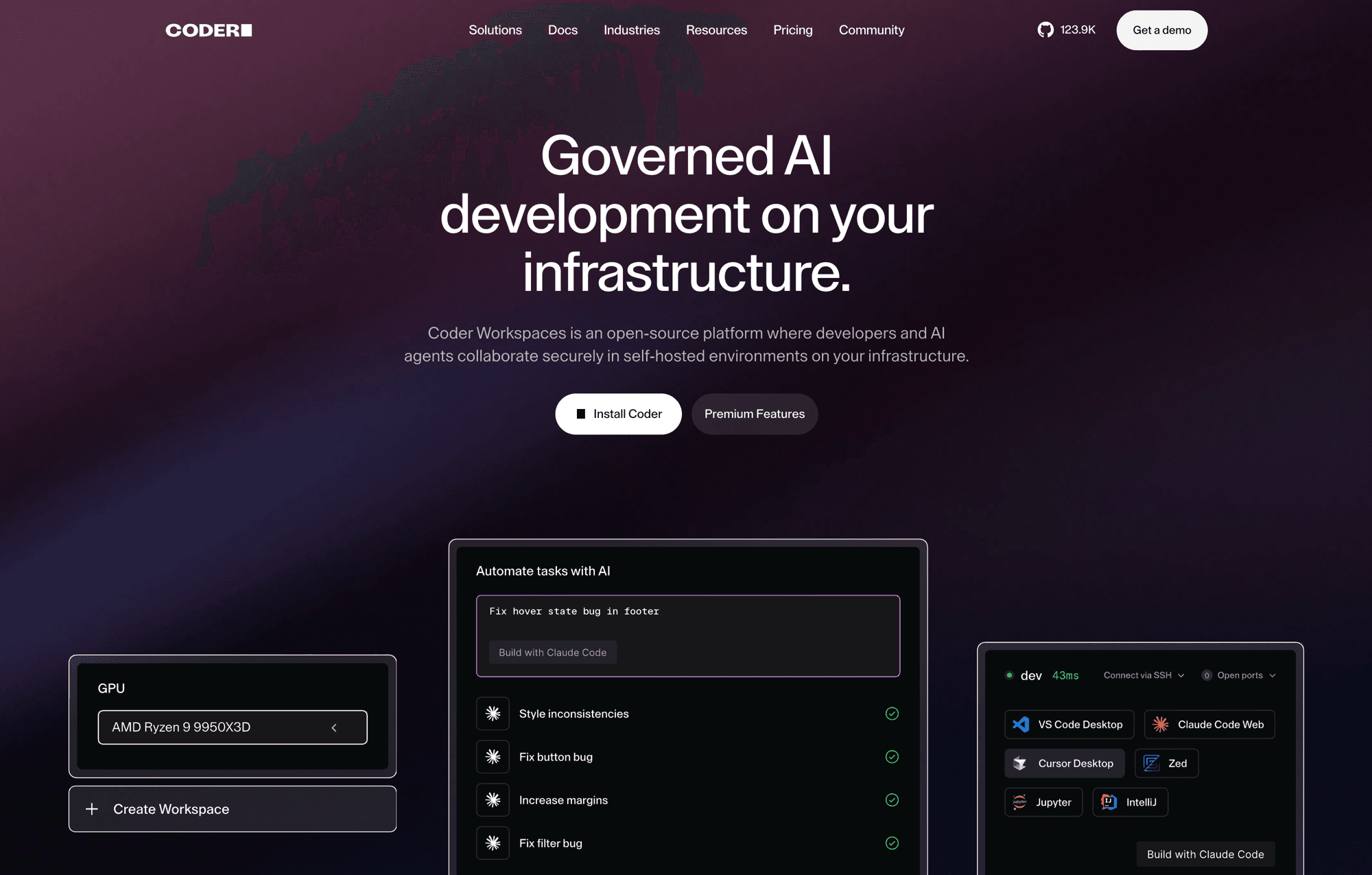 Coder Workspaces: entornos de desarrollo autoalojados sobre tu propia infraestructura